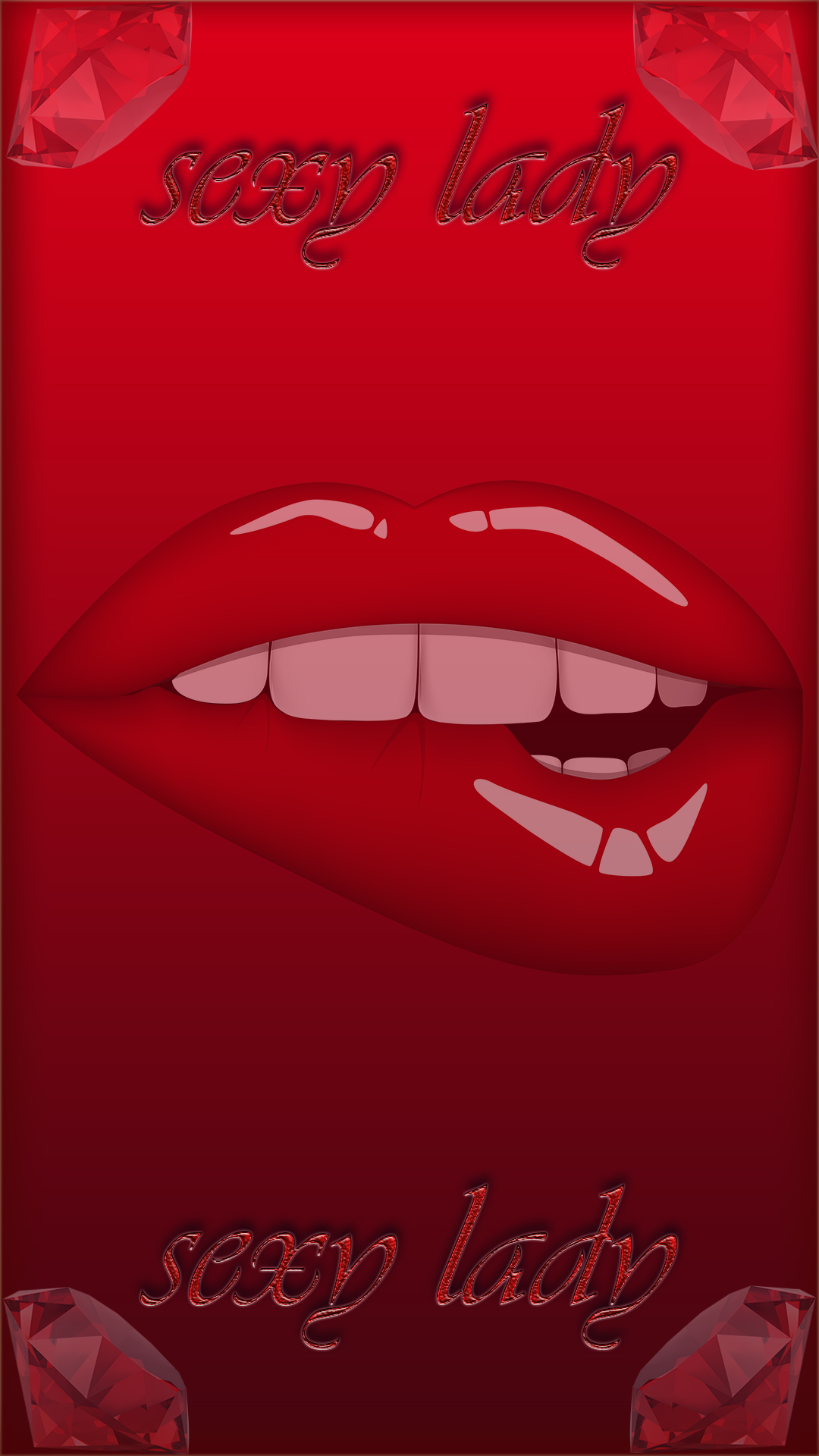 Red Sexy Lady iPhone 6S Plus Wallpaper | Gallery Yopriceville - High-Quality Free Images and